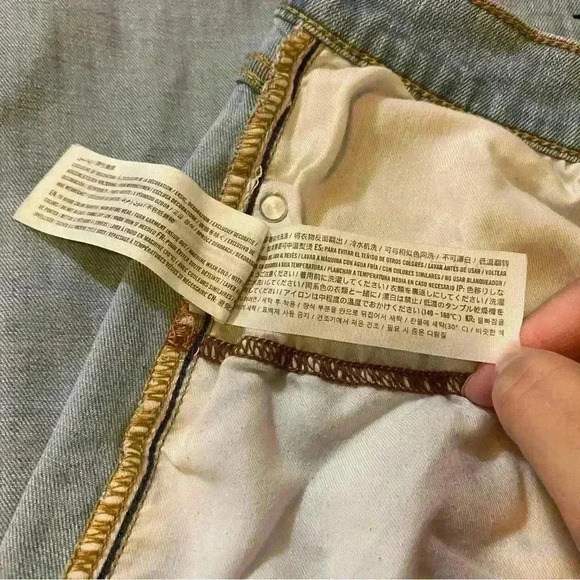 Hollister Jeans Pants Light Blue Super Skinny Advanced Stretch W28 L30 - Picture 16 of 16